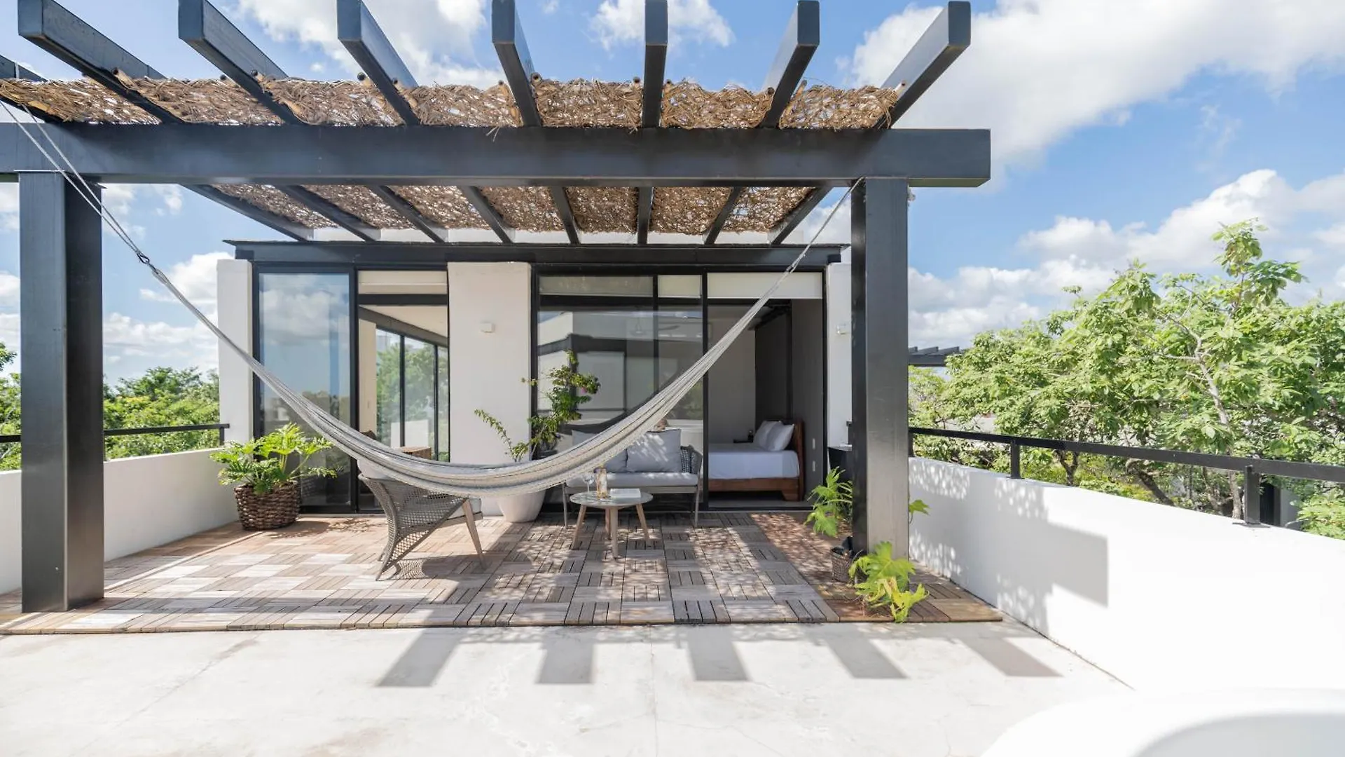 דירות טולום Luxurious Penthouse & Jungle View - Thoth