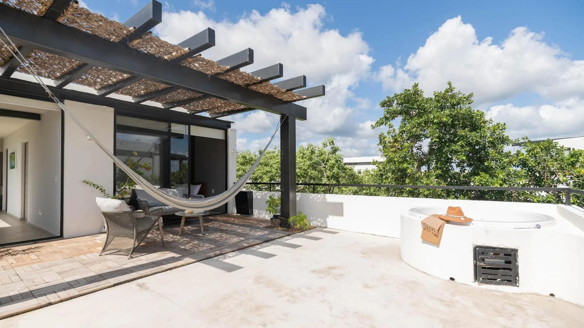 דירות טולום Luxurious Penthouse & Jungle View - Thoth